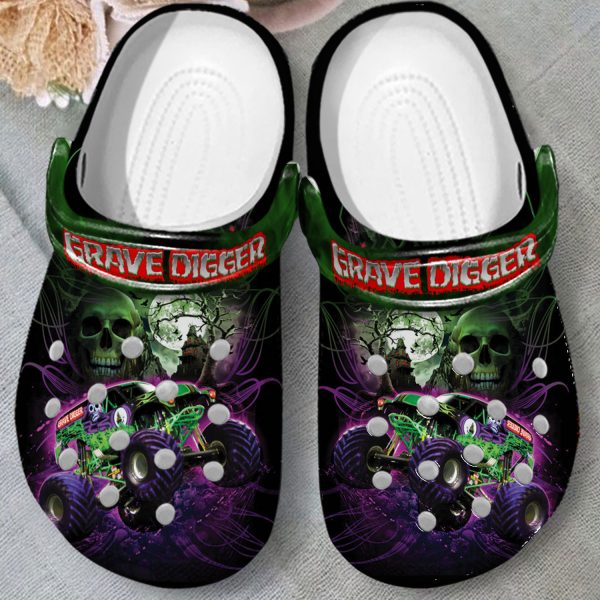 GAY210815ch ads2, Amazing New Design Grave Digger Crocs For Adults, Buy More Save More, Adult, Amazing, New