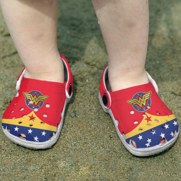 GAY2809001ch kid ads1 1, Lightweight Non-slip And Safety Diana Princess Logo On The Red And Blue Crocs, Order Now for a Special Discount!, Blue, Non-slip, Red, Safety