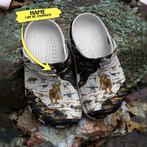 GCB0211101custom ads 5, Dinosaurs Collection Crocs, Innovative Crocs Clogs For Women And Men, Men, Personalized, Women