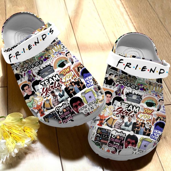 GCD0505105 ads4, Friends TV Series Limited Edition Crocs, Iconic Crocs Comfort, Perfect For Relaxing At Home, Comfort, Limited Edition