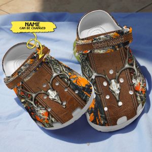 GCD1108206custom chay ads, Hot Design And Customized Grim Reaper Bow Hunter Crocs, Safe for Outdoor Play!, Customized