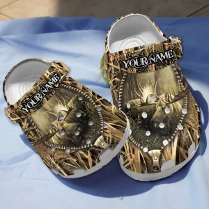 GCP2308305 mockup 02 jpg, Personalized And Durable Moose Hunting Crocs, Safe for Outdoor Play!, Durable, Personalized