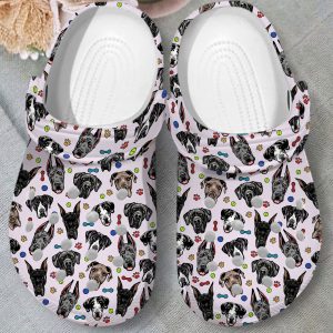 GCS0109104ch ads3, Lightweight Non-slip And Safety Great Dane Dog Collection Crocs, Easy to Clean!, Non-slip, Safety