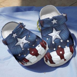 GCS0604204 chay ads 600×600 1, Special Design Of Marvel Studio Captain America Unisex Classic Crocs, Fast Delivery Worldwide!, Classic, Special, Unisex
