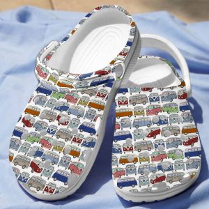 GCS0706180 ads3, Exclusive and Non-slip Campervan Limited Edition Crocs, Easy To Clean, Exclusive, Limited Edition, Non-slip