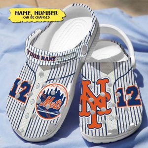 GCS1905211custom 5, For Fans, Special Design Stylish And Customized New York Mets Crocs, Order Now for a Special Discount!, Customized, Special, Stylish