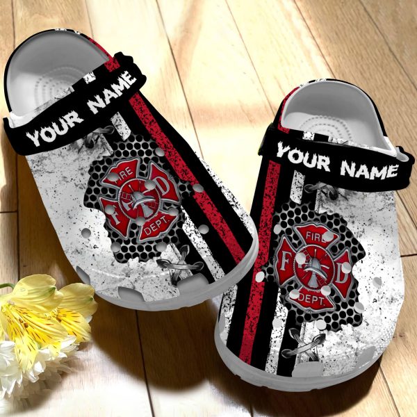 GCT3012103custom ads 3, New Design Firefighter Crocs Styles Make Your Life Colorful, New Design
