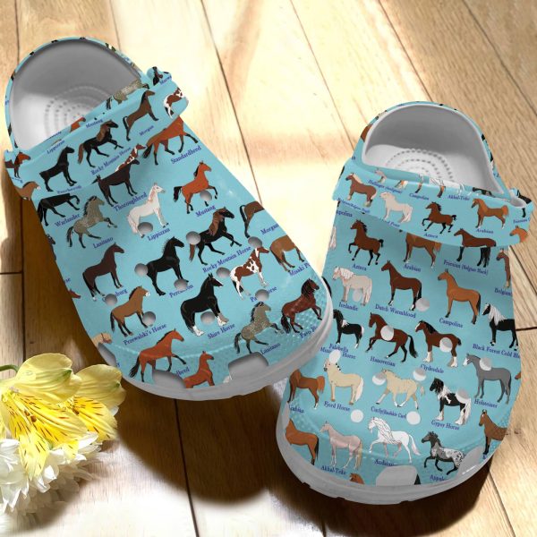 GCU0707122ch ads 1, Good-looking Horse Breeds Limited Edition Crocs, Perfect For Outdoor Activity, Good-looking, Limited Edition