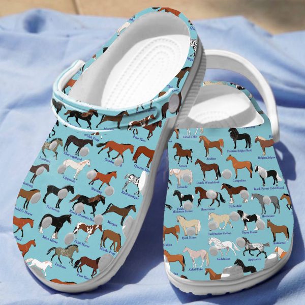 GCU0707122ch ads 3, Good-looking Horse Breeds Limited Edition Crocs, Perfect For Outdoor Activity, Good-looking, Limited Edition