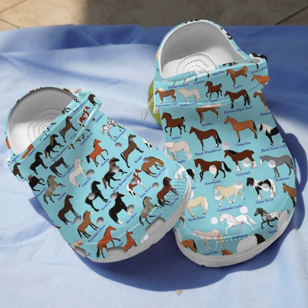 GCU0707122ch ads 4, Good-looking Horse Breeds Limited Edition Crocs, Perfect For Outdoor Activity, Good-looking, Limited Edition