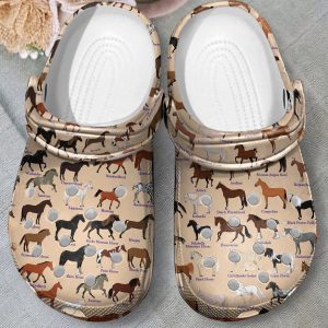 GCU0707123ch ads 5, Nice Horse Breeds Limited Edition Crocs, Perfect For Outdoor Activity, Limited Edition, Nice