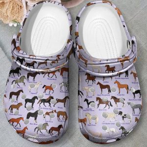GCU0707124ch ads 5, Pretty Horse Breeds Limited Edition Crocs, Perfect For Outdoor Activity, Limited Edition, Pretty