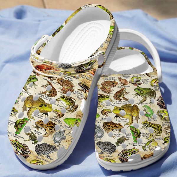 GCU0907114ch ads 3, Frogs Collection Water-proof Crocs, Summer Outdoor Women and Classic Nursing Clogs Sandals, Classic, Outdoor, Water-proof, Women