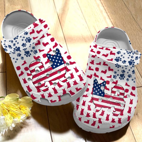 GCU110606ch ads 3, American Flag Special Design Adult Crocs, Comfort Sandals Clog, Adult, Comfort, Special, Unisex