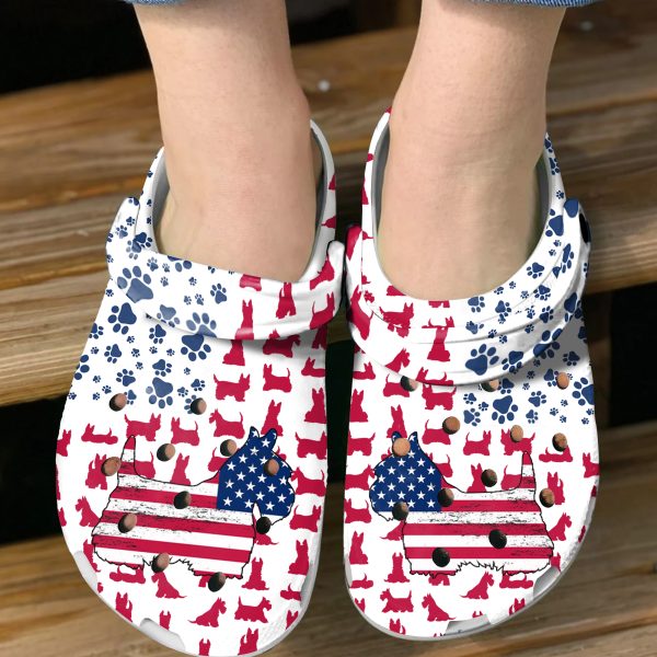 GCU110607ch ads 7, Special Design For American Flag Classic Clog, Limited Edition Unisex Adult Crocs, Adult, Classic, New Design, Unisex