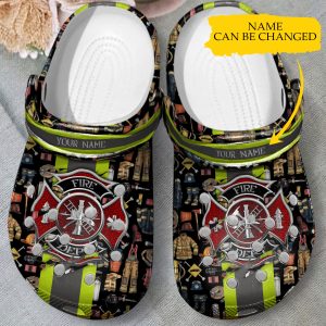 GCU18050201custom 1, Personalized First In Last Out Crocs, Lightweight and Durable, Personalized