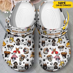 GCU2902203custom ads 3, Personalized Colorful And Beautiful German Shepherd Dog Limited Edition Crocs, Order Now for a Special Discount!, Colorful, New Design, Personalized