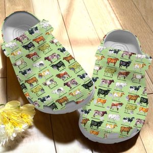 GCY0706102 ads1, Cows Limited Edition Crocs and Outdoor Slides Pool Beach Clogs, Limited Edition, Outdoor