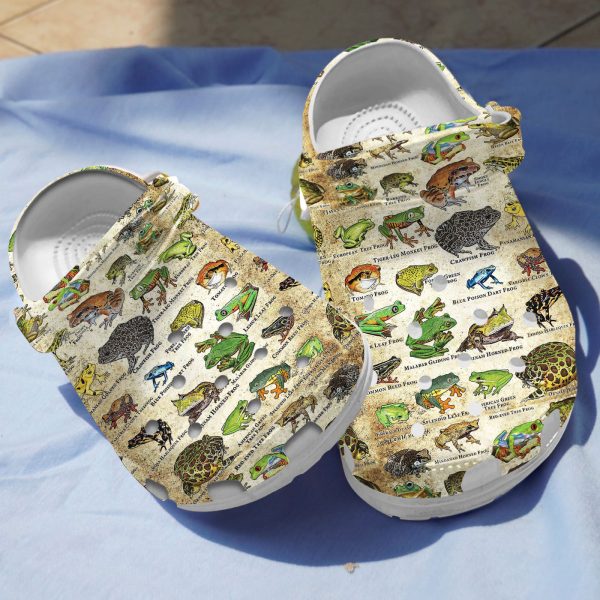 GCY0907134ch ads1, Frogs Of The World Crocs Perfect For Adult, Adult