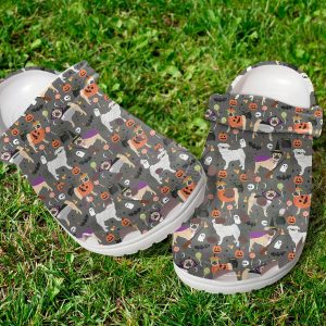 GCY1007104ch ads6 scaled 1, Lightweight Non-slip And Safety Pug Dog Halloween Crocs, Easy to Clean!, Non-slip, Safety