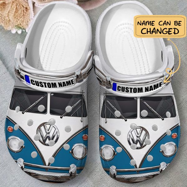 GCY3003207custom ads2, Personalized And Comfort Love Campervan Crocs For Adult, Adult, Comfort, Personalized