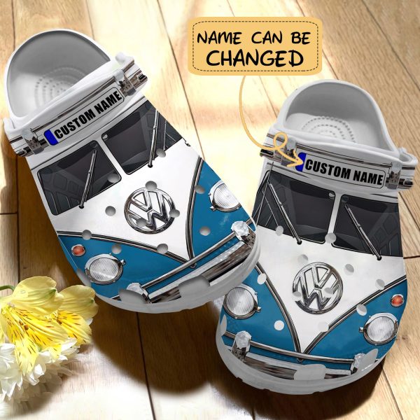 GCY3003207custom ads3, Personalized And Comfort Love Campervan Crocs For Adult, Adult, Comfort, Personalized