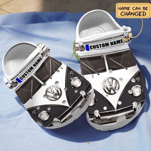 GCY3003208custom ads1, Customized And Water-proof Love Campervan Crocs – Easy To Buy, Water-proof