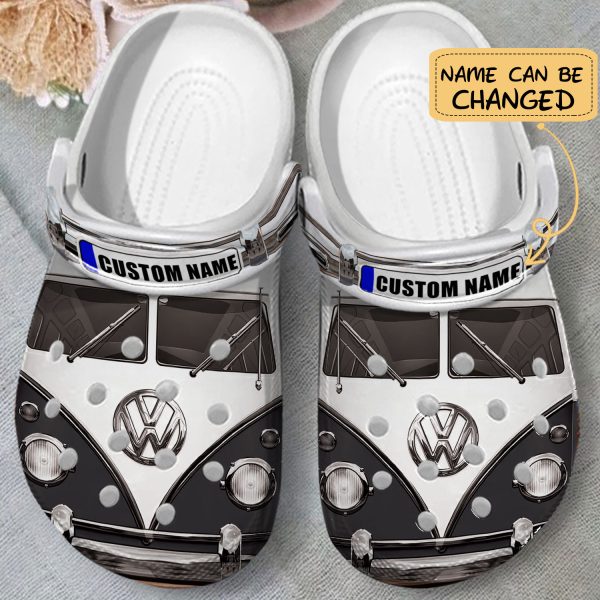 GCY3003208custom ads2, Customized And Water-proof Love Campervan Crocs – Easy To Buy, Water-proof
