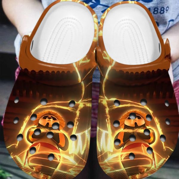 GFU2110319 mockup 3, So Cool Kungfu Panda Special Color Unisex Crocs, Cool, Special, Unisex