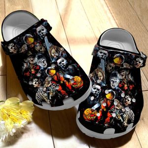 GHD1908204 1 600×600 1, Cool Water-resistant Scary Movies Characters Black Crocs, Buy More Save More!, Black, Cool, Water-Resistant