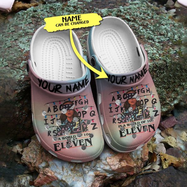 GMB0606205 2, Stranger Things Crocs With New Version Additional Ventilation And Durability, New