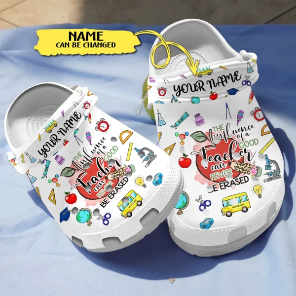 GMQ2707302custom mk3 jpg, The Influence Of a Good Teacher Can Never Be Erased Kids & Adult Crocs, Fun And Safe For Outdoor Walking, Adult, Kids, Outdoor
