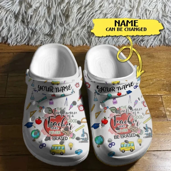 GMQ2707302custom mk5 jpg, The Influence Of a Good Teacher Can Never Be Erased Kids & Adult Crocs, Fun And Safe For Outdoor Walking, Adult, Kids, Outdoor