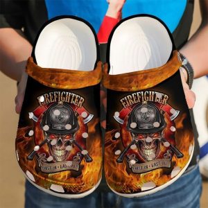 GNB2309213 1, Firefighter Crocs For Adult Pop Of Color To Your Outfit, Adult