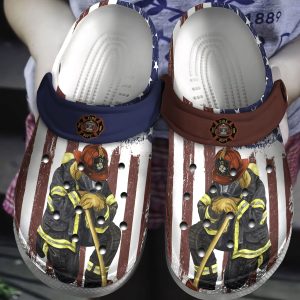 GNY2709209ch scaled 1, Crocs Unisex-Adult Men’s and Women’s 3d Printed Firefighter, 3d Printed, Adult, Unisex