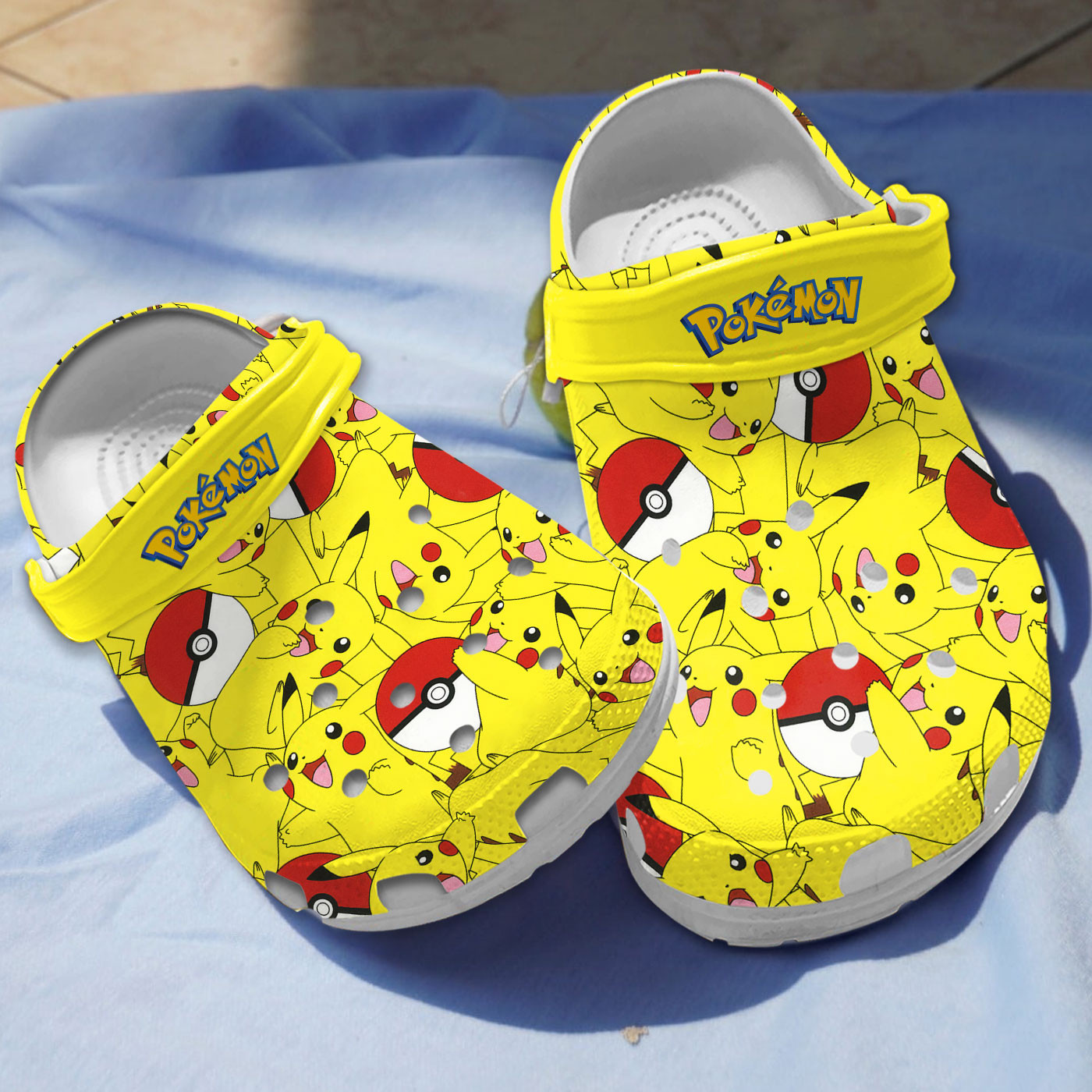 GSB2010201 2 1, Special Design And Funny Pokemon Pikachu Pokeball Crocs, Easy To Buy, Funny, Special