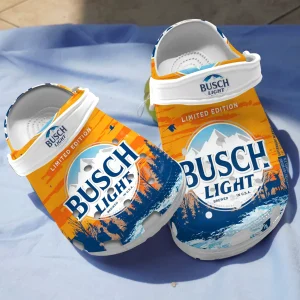 GSU0709203 1 28129 jpg, Limited Edition Busch Light Beer Orange Crocs, Comfort For Outdoor Activities, Comfort, Limited Edition, Orange, Outdoor