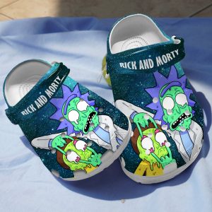 GSU1810201 1, Crocs Limited Rick And Morty Non-slip Clogs, Comfort For Outdoor Activity, Comfort, Non-slip