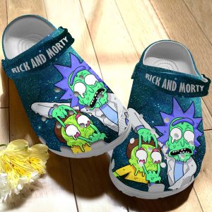 GSU1810201-ads.jpg, Crocs Limited Rick And Morty Non-slip Clogs, Comfort For Outdoor Activity, Comfort, Non-slip