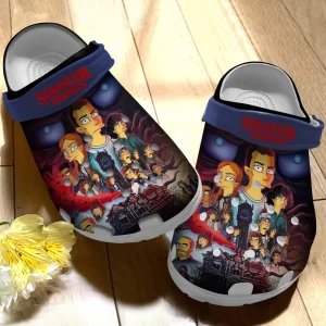 GSV2607210 ads 1 jpg, Amazing Simpsons Stranger Things Crocs Perfect for Adult, Adult