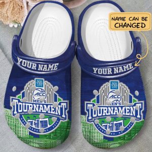 GSY1403301custom crocs1, New Design Personalized And Durable ACC Men’s Basketball Tournament 2023 On The Navy Crocs, Order Now for a Special Discount!, Durable, Navy, New Design, Personalized