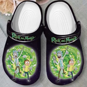 GSY1411204ch crocs1, Funny Water-proof Cartoon Rick And Morty Crocs, The Ideal Footwear For Outdoor Play, Funny, Outdoor, Water-proof