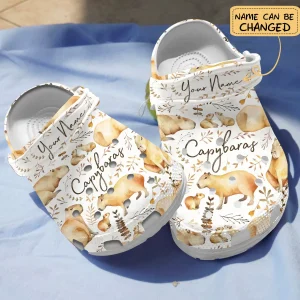 GSY2404305ch chay ads jpg, Personalized Capybara Vintage Crocs For Your Family, Easy To Clean!, Personalized