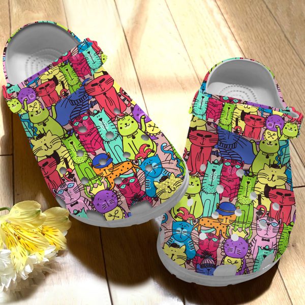 GTB1607101ch 1, Cute Cats Crocs And Rock Your Summer with Our Stylish, Cute, Stylish