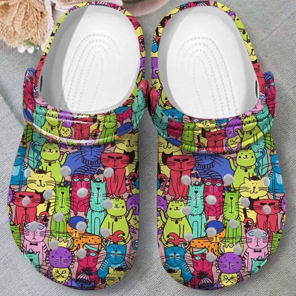 GTB1607101ch 3, Cute Cats Crocs And Rock Your Summer with Our Stylish, Cute, Stylish