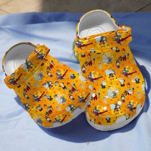 GTB1607106ch 2 600×600 1, Affordable Classic Pumpkin And Tiny Ghost Pattern Orange Crocs, Perfect For Outdoor Activity, Affordable, Classic, Orange