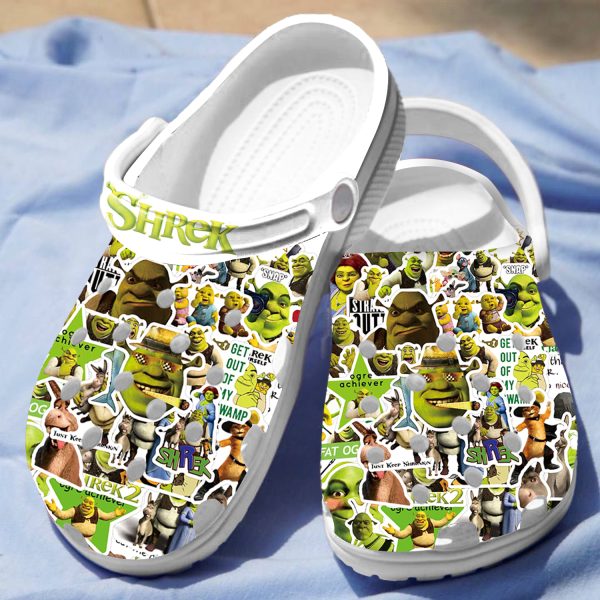 GTB2709106ch 3, Breathble Durable And Cool Shrek And Friend Collection Crocs, Easy to Buy!, Cool, Durable