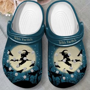 GTD0707106-ads2-600×600-1.jpg, Breathable Non-slip The Witch Driving A Stick Crocs, Perfect For Men And Women, Breathable, Non-slip