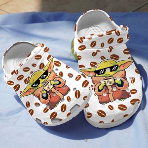 GTD2102202 chay ads, So Cute Adult Coffee Spelled Classic Clog, Affordable Crocs For Your Family, Adult, Affordable, Classic, Cute