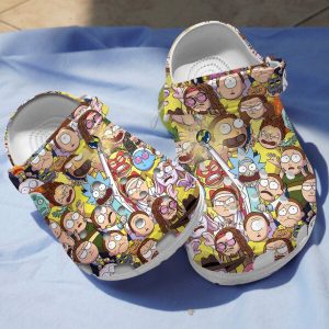 GTD2809108 ads1 600×600 1, Special Non-slip Full Characters Rick And Morty Crocs Slippers, Non-slip, Special